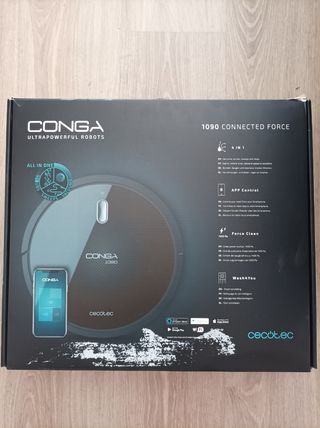 Robot aspirador Conga Cecotec de segunda mano por 120 EUR en Ponferrada en  WALLAPOP