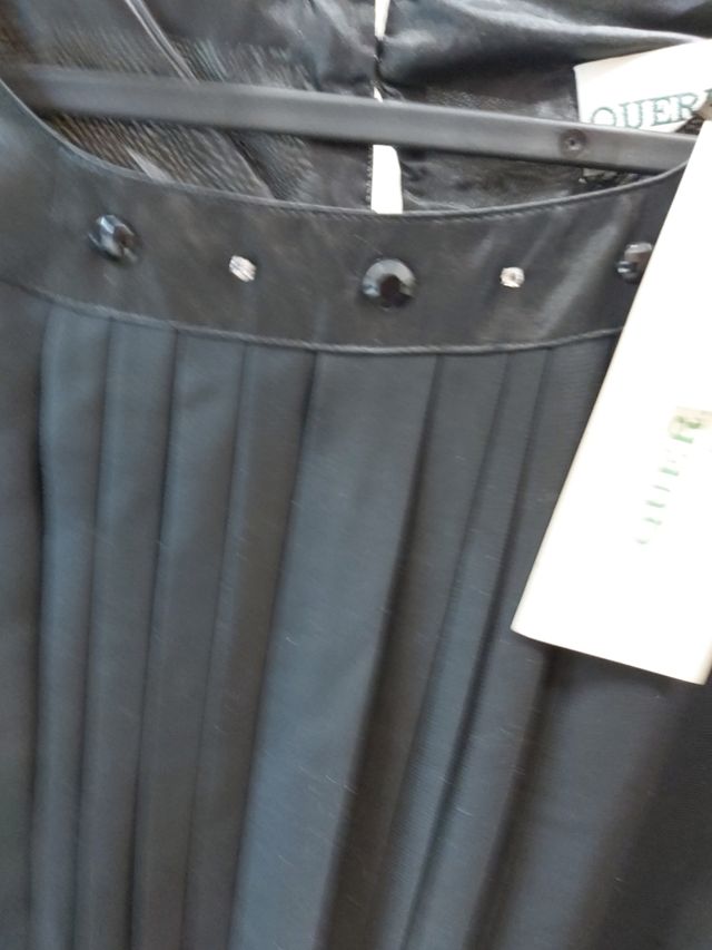 camisa vestir negra 52