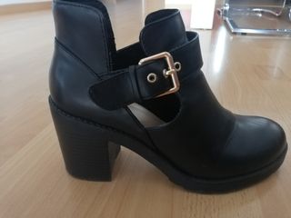 Botines Pull and Bear mujer de segunda mano en WALLAPOP