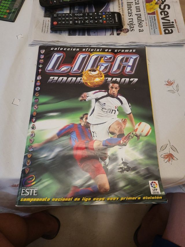 Album de cromos liga de fútbol temporada 06-07