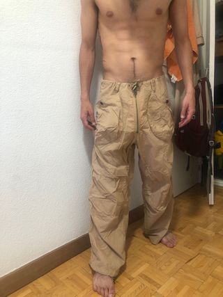 Pantalones emporio armani hombre de segunda mano por 155 EUR en Madrid en  WALLAPOP