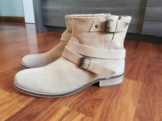 Botines Pull and Bear mujer de segunda mano en WALLAPOP