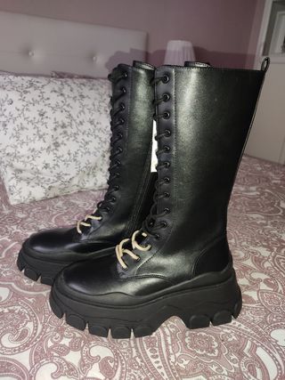 Botines Pull and Bear de segunda mano en WALLAPOP