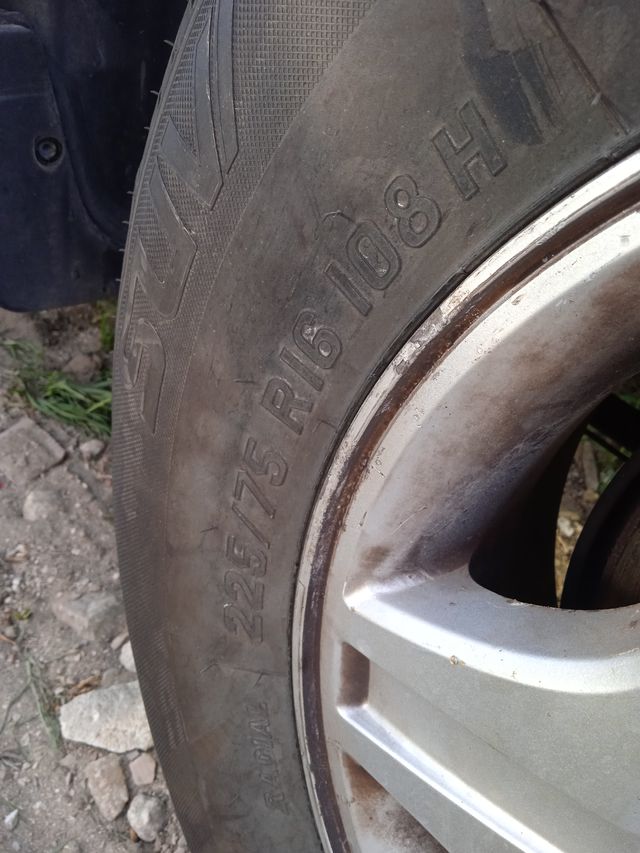 NEUMATICOS TODOCAMINOS 225 75 R16 108H