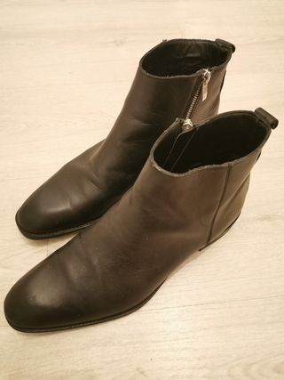 Botines Zara hombre de segunda mano en Madrid en WALLAPOP
