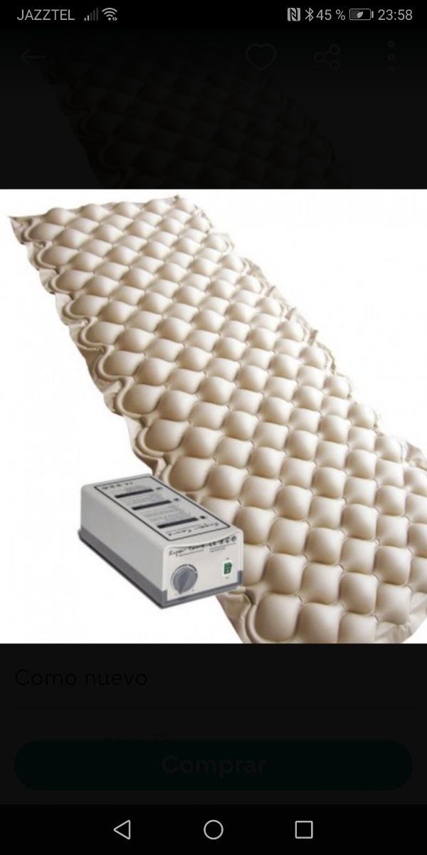 Colchón antiescaras muy nuevo. Poco uso.