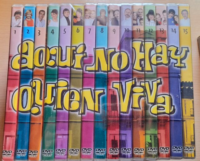 15 DVD "Aquí no hay quien viva"