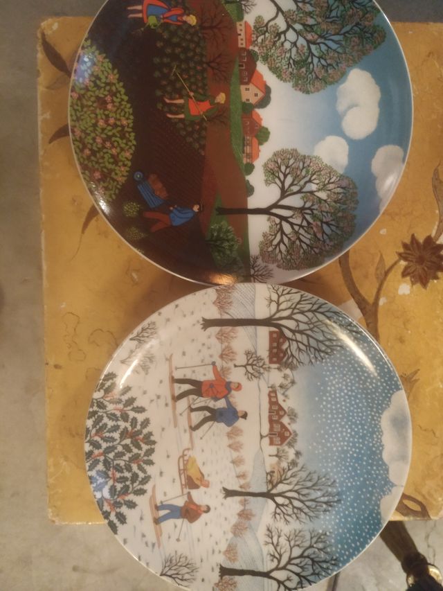 2 PLATOS  PRIMAVERA /INVIERNO