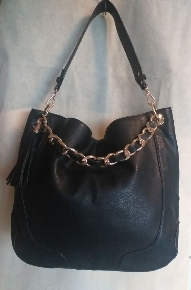 Bolso negro Mango