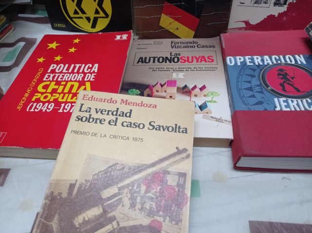 Lote de20 libros historia bélicos, política