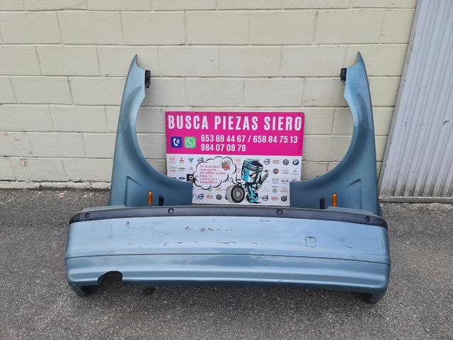 Defensa trasera aletas y taloneras bmw compact