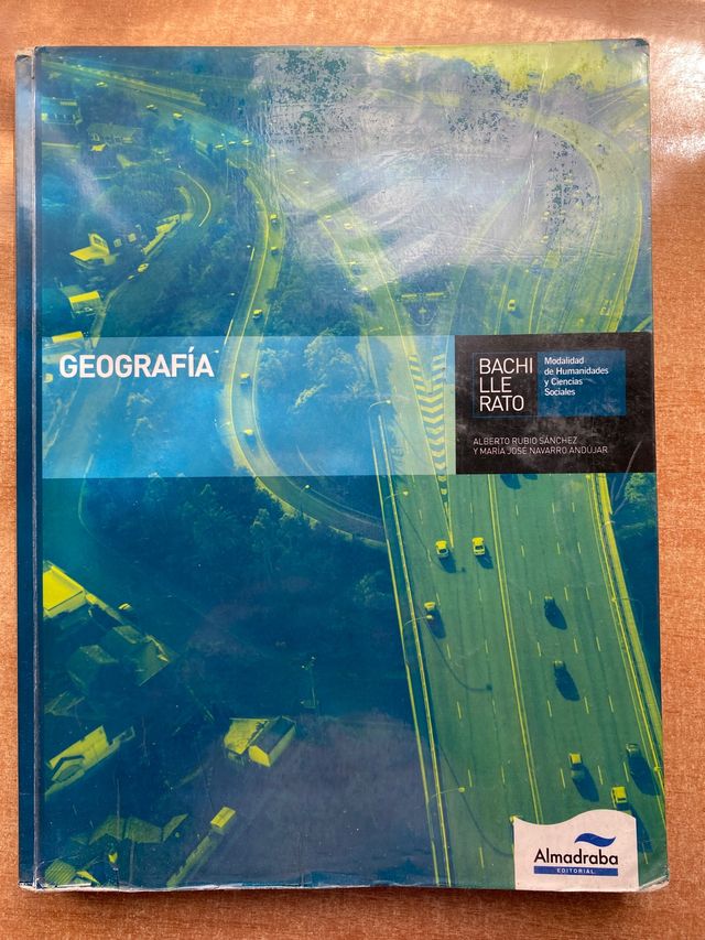 Libro Geografía 2 bachillerato