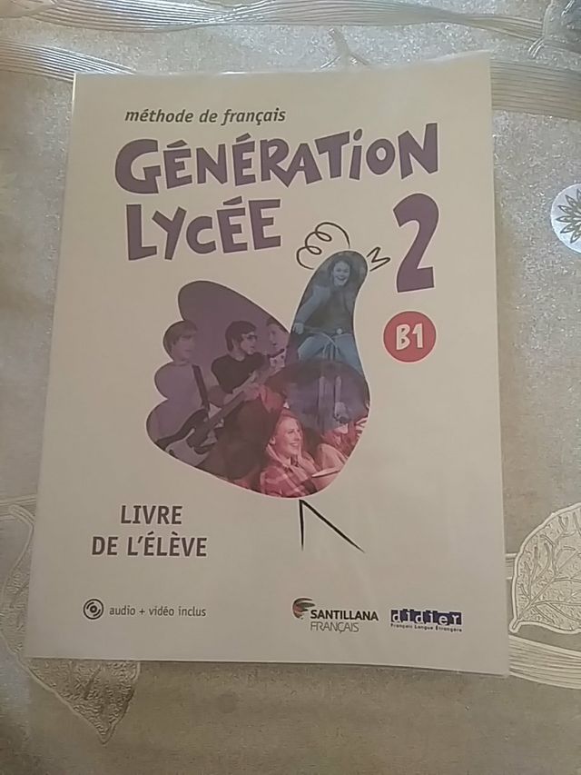 Libro texto francés 1° Bachiller