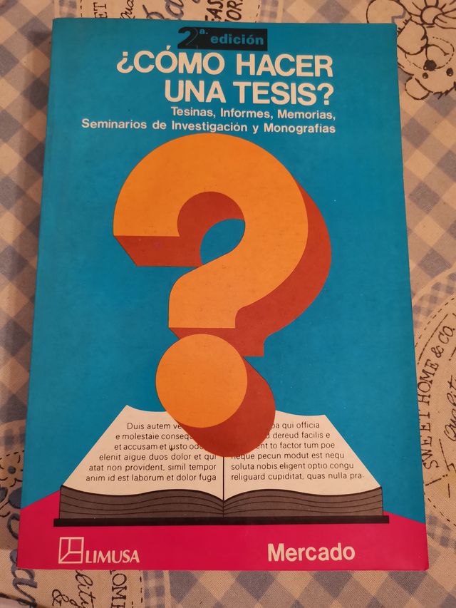 COMO HACER UNA TESIS