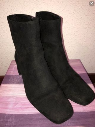Botines Pull and Bear mujer de segunda mano en WALLAPOP