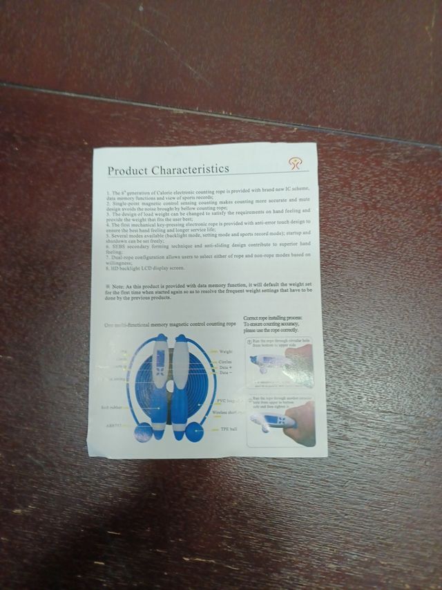 Cuerda de saltar inteligente