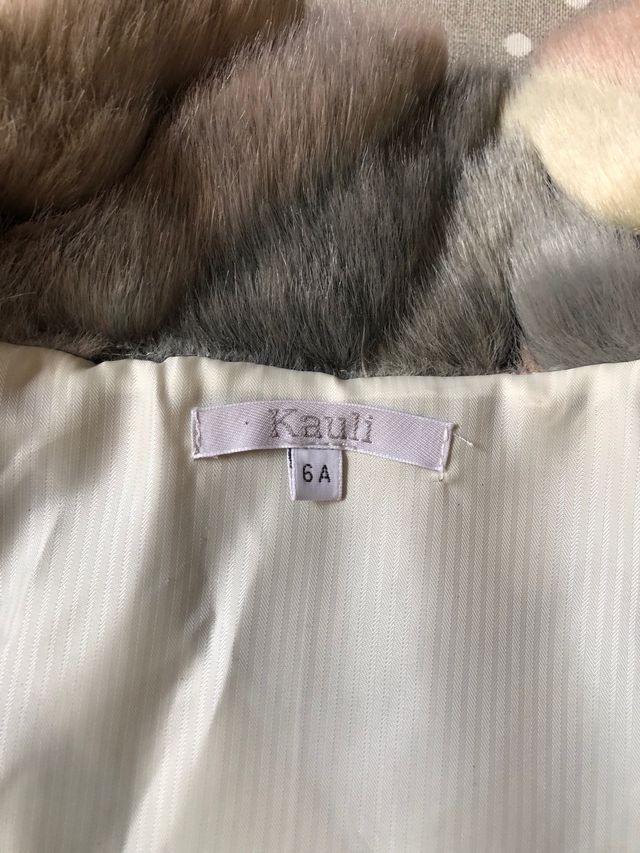 CHAQUETÓN DE KAULI TALLA 6