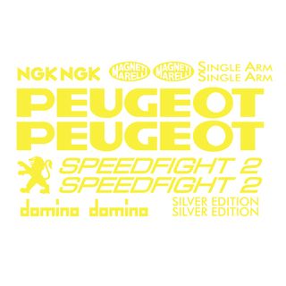 Kit adhesivos moto scooter Peugeot SPEEDFIGHT 2