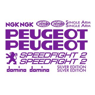 Kit adhesivos moto scooter Peugeot SPEEDFIGHT 2