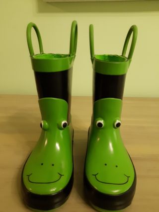 Botas de agua forradas de segunda mano en Madrid en WALLAPOP