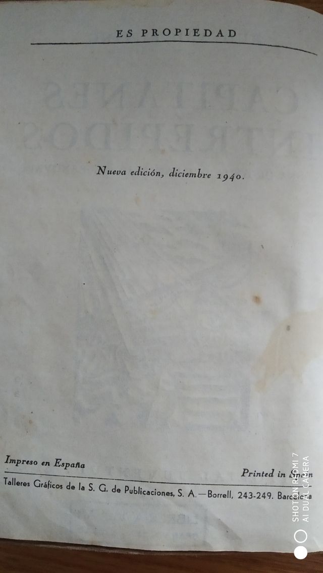 Capitanes intrepidos