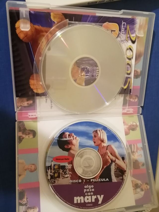 DVDs Algo pasa con Mary
