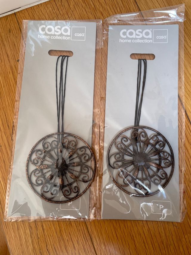 2x Accesorio Sujeta-cortina Casa NUEVOS