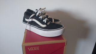 Vans plataforma 37 de segunda mano por 40 EUR en Ciudad Real en WALLAPOP