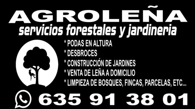 Servicios forestales y jardineria