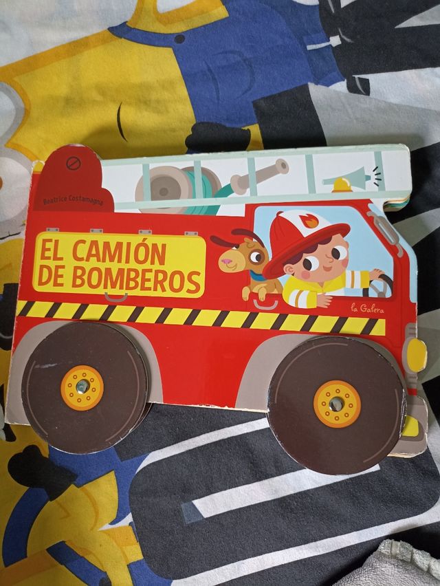 Libro/camión bomberos