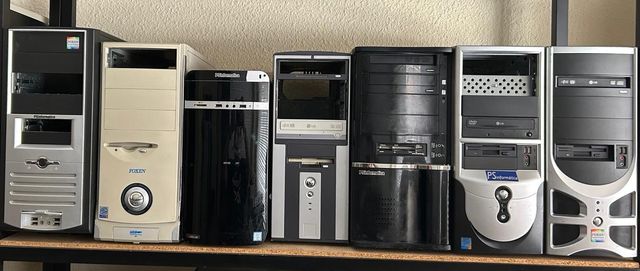 Caja ordenador "usada" (sin fuente)