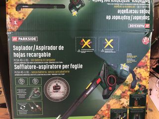 Aspirador\\/soplador bateria Parkside (lidl) de segunda mano por 90 EUR en  El Masnou en WALLAPOP