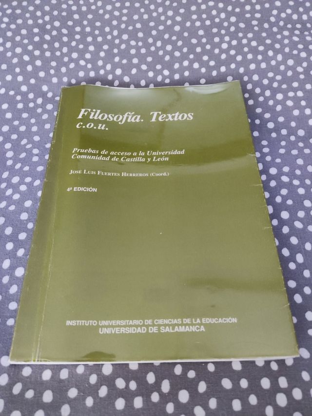 Libro de textos de la Historia de la Filosofía