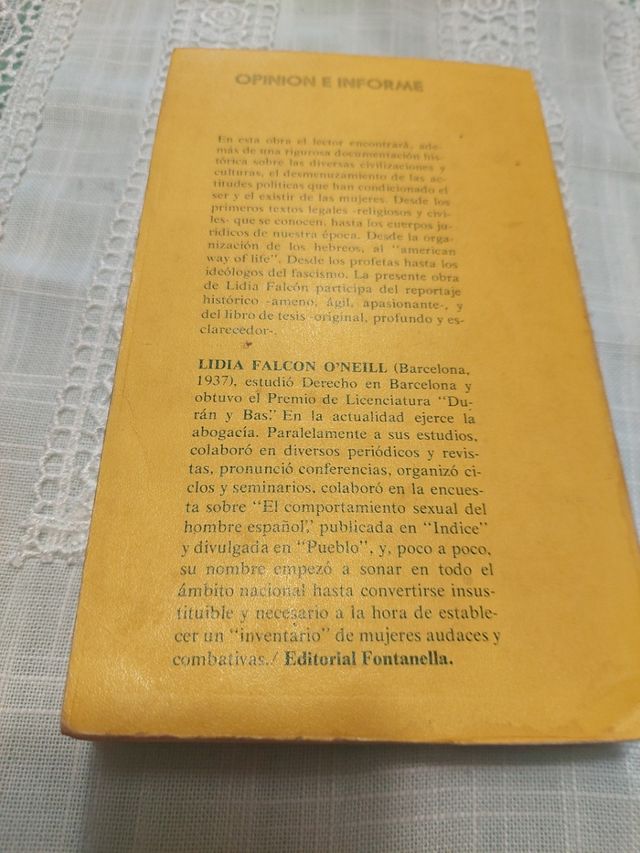 Mujer y sociedad 1973