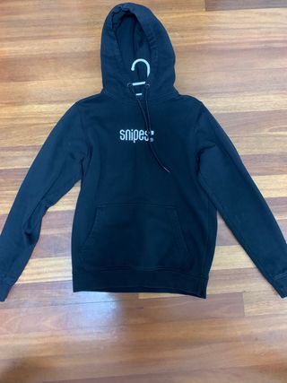 Sudadera snipes negra de segunda mano por 35 EUR en Amorebieta-Etxano en  WALLAPOP