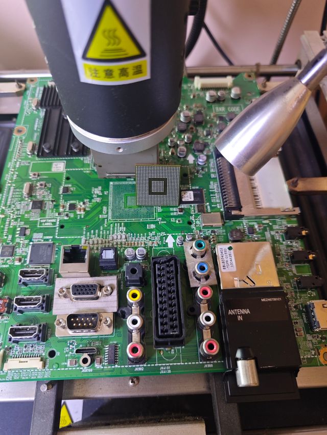 Servicio reparación main board LG