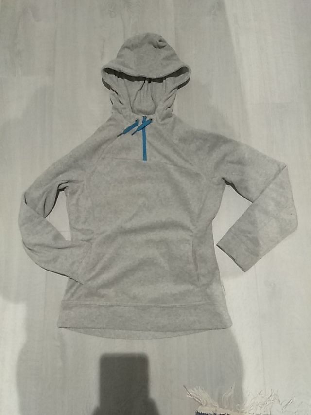 Forro polar gris talla S