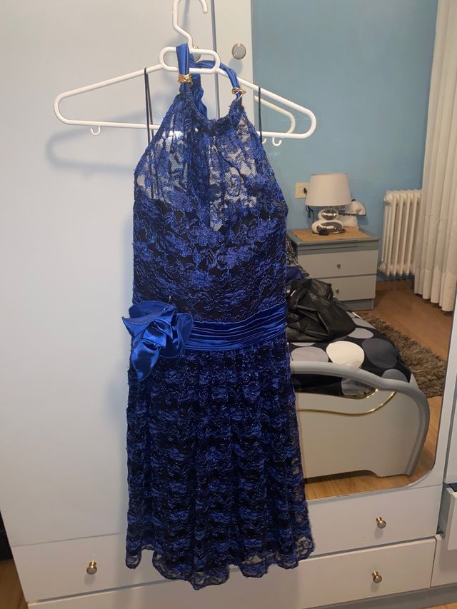 Vestido azul para boda, comunion