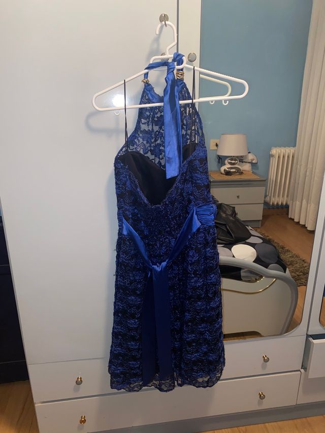 Vestido azul para boda, comunion