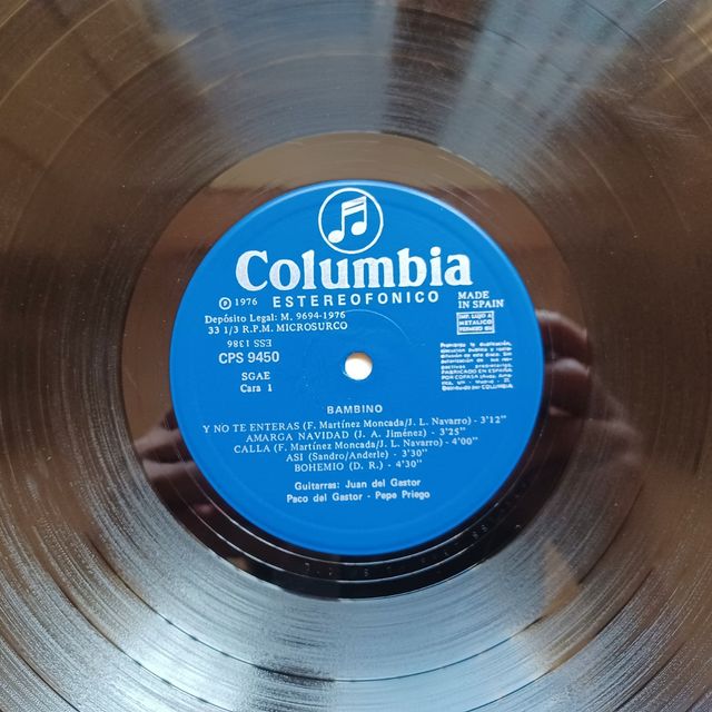 LP Vinilo de Bambino - Y no te enteras