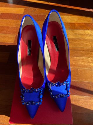 Zapatos Carolina Herrera de segunda mano en WALLAPOP