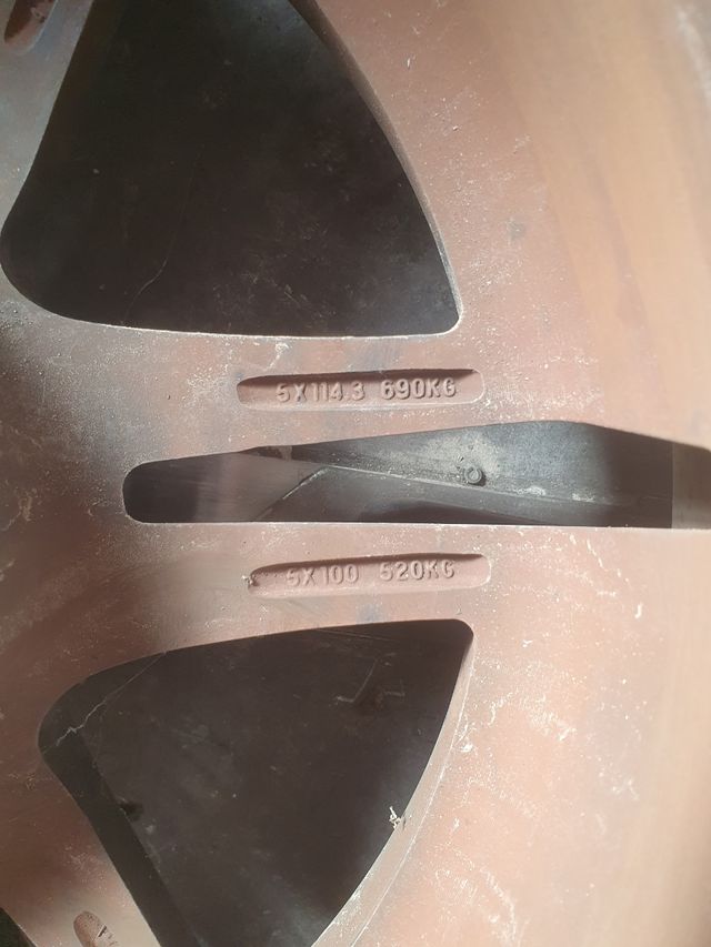 Llantas 17" Kosei Racing Evo-Maxi Universales