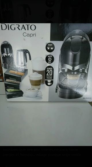 Cafetera Digrato de segunda mano en WALLAPOP