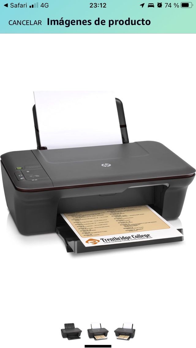 Impresora HP Deskjet 1050A