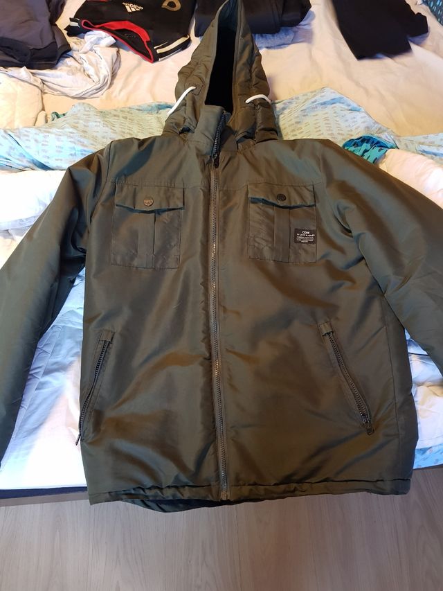 Abrigo verde Jack & Jones