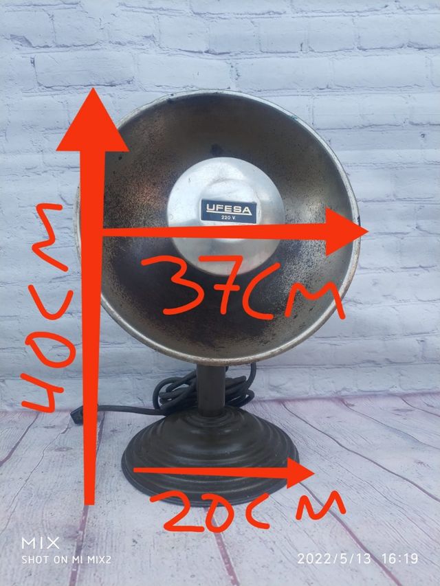 Estufa antigua Ufesa