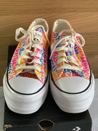 Converse plataforma de segunda mano en Bilbao en WALLAPOP