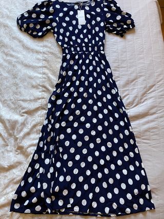 Vestido largo lunares Oysho T.XS de segunda mano por 19 EUR en Madrid en  WALLAPOP