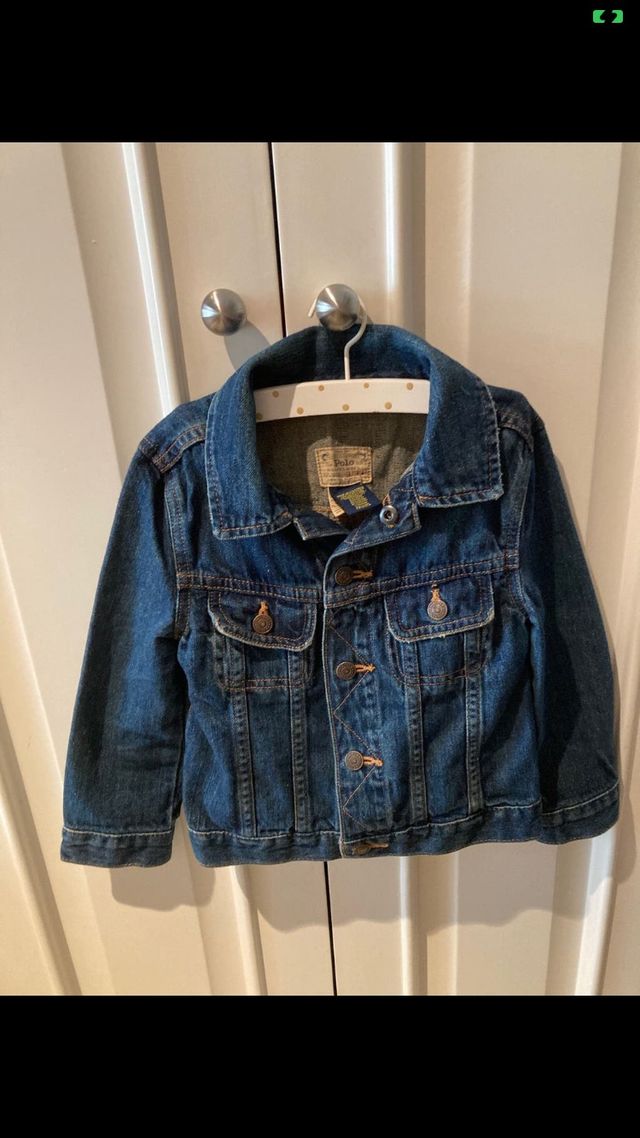 Cazadora vaquera niña talla 3 Ralph Lauren