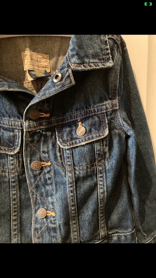 Cazadora vaquera niña talla 3 Ralph Lauren